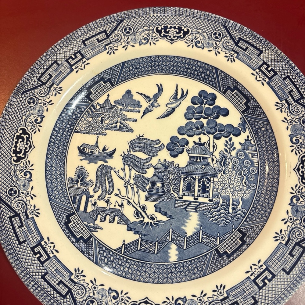 Churchill Blue Plate